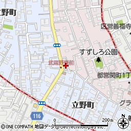 東京都練馬区関町南2丁目20-3周辺の地図