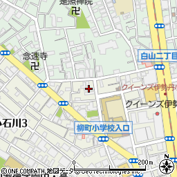 おべんとうや小石川店周辺の地図