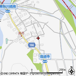 東京都八王子市高月町1176周辺の地図