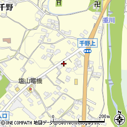 山梨県甲州市塩山千野504周辺の地図