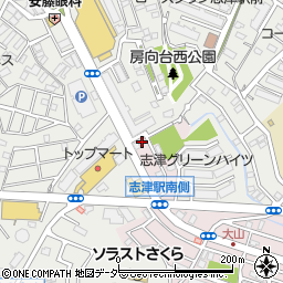 川京周辺の地図