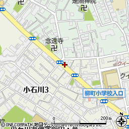 小石川１丁目パーキングメーター周辺の地図