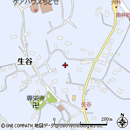 千葉県佐倉市生谷475周辺の地図