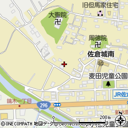 千葉県佐倉市鏑木町668周辺の地図