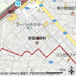 福日観光本部ビル周辺の地図