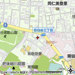 東京都文京区目白台1丁目23-1周辺の地図