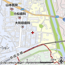 千葉県八千代市大和田945-11周辺の地図