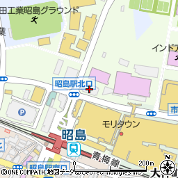 ヘア＆メイクバースデイ昭島店周辺の地図