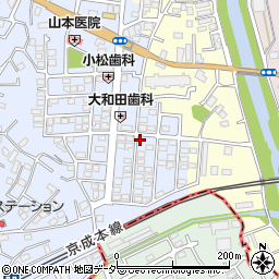 千葉県八千代市大和田945-4周辺の地図