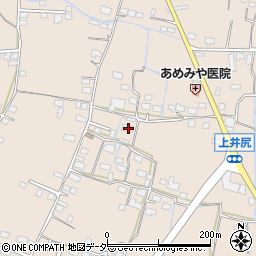 山梨県甲州市塩山上井尻1487周辺の地図