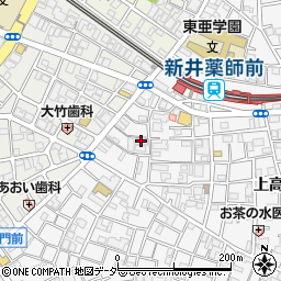 クレスト中野周辺の地図