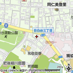 東京都文京区目白台1丁目23-2周辺の地図