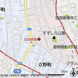 東京都練馬区関町南2丁目20-32周辺の地図