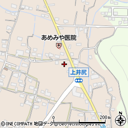 山梨県甲州市塩山上井尻1410周辺の地図