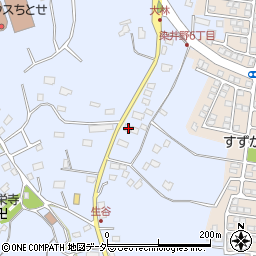 千葉県佐倉市生谷1437周辺の地図