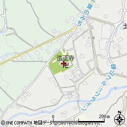 山梨県甲州市塩山中萩原2957周辺の地図