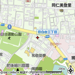 東京都文京区目白台1丁目23-4周辺の地図