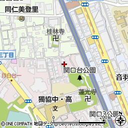 東京都文京区関口3丁目13-9周辺の地図