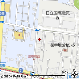 クリーニング共栄ＭＡＸ小平工場店周辺の地図