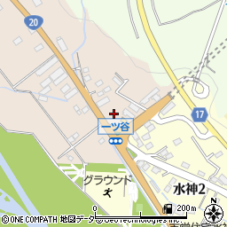 山梨県韮崎市一ツ谷1599周辺の地図