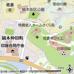 千葉県佐倉市鏑木町352-1周辺の地図