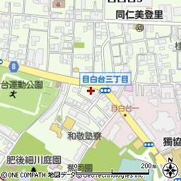 東京都文京区目白台1丁目23-6周辺の地図