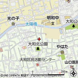 白銀荘周辺の地図