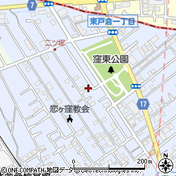 東戸倉２丁目インフォメーションセンター周辺の地図