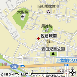 千葉県佐倉市鏑木町620周辺の地図