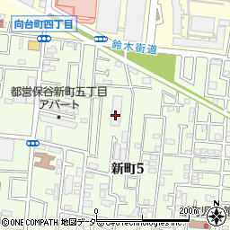 メッセージケアサービス西東京周辺の地図