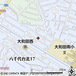 千葉県八千代市大和田645-3周辺の地図