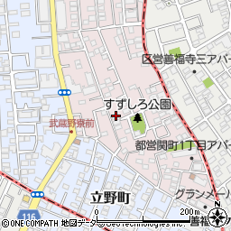 東京都練馬区関町南2丁目18-1周辺の地図