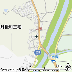 京都府京丹後市丹後町三宅193周辺の地図