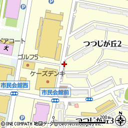 東京都昭島市つつじが丘2丁目周辺の地図