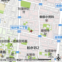 かつぱ寺周辺の地図