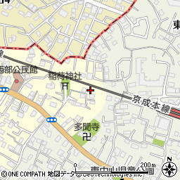 千葉県船橋市本中山1丁目2-11周辺の地図