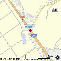 吉田坂下周辺の地図