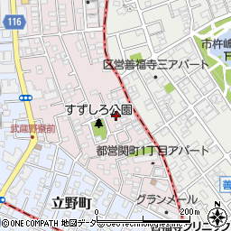 東京都練馬区関町南2丁目14-15周辺の地図