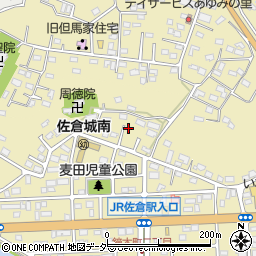 千葉県佐倉市鏑木町633-1周辺の地図