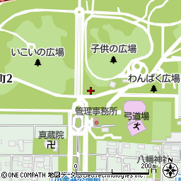 都立小金井公園トイレ８周辺の地図