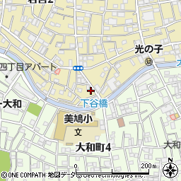東京都中野区若宮2丁目19-10周辺の地図