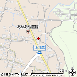 山梨県甲州市塩山上井尻1388周辺の地図