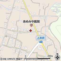 山梨県甲州市塩山上井尻1417周辺の地図