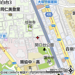 東京都文京区関口3丁目13-13周辺の地図
