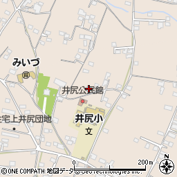 山梨県甲州市塩山上井尻1676周辺の地図