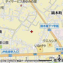 千葉県佐倉市鏑木町36周辺の地図