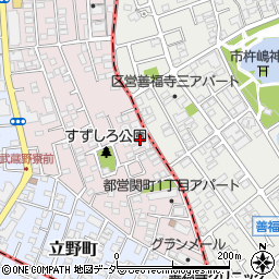 東京都練馬区関町南2丁目14-17周辺の地図