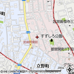 東京都練馬区関町南2丁目20-30周辺の地図