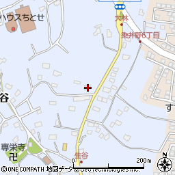 千葉県佐倉市生谷62周辺の地図