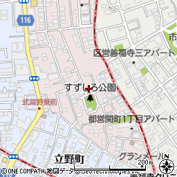 東京都練馬区関町南2丁目13-6周辺の地図